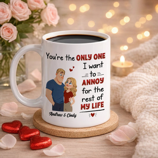 Personalized Couple Mug for Partner - Romantic Gift for Anniversaries Cup MagicInPrints