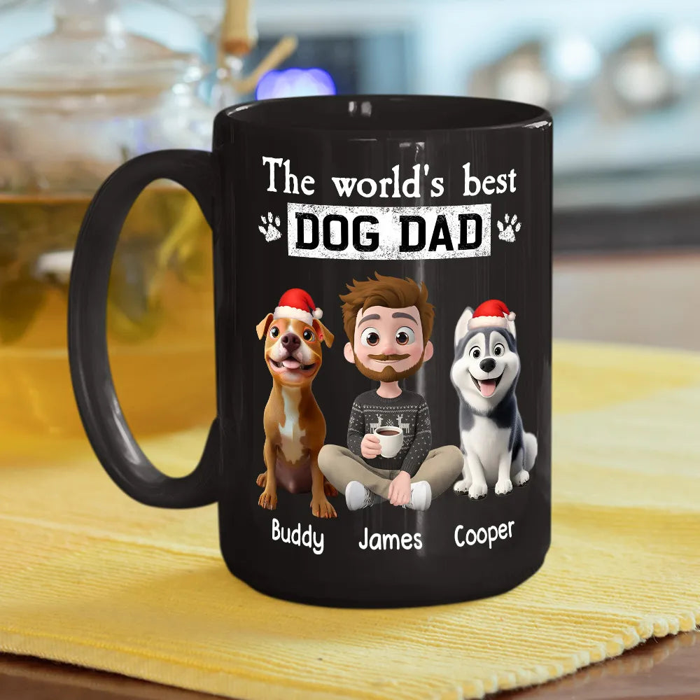 Personalized Dog Dad Coffee Mug for Pet Lovers - Perfect Gift for Dog Owners Cup MagicInPrints
