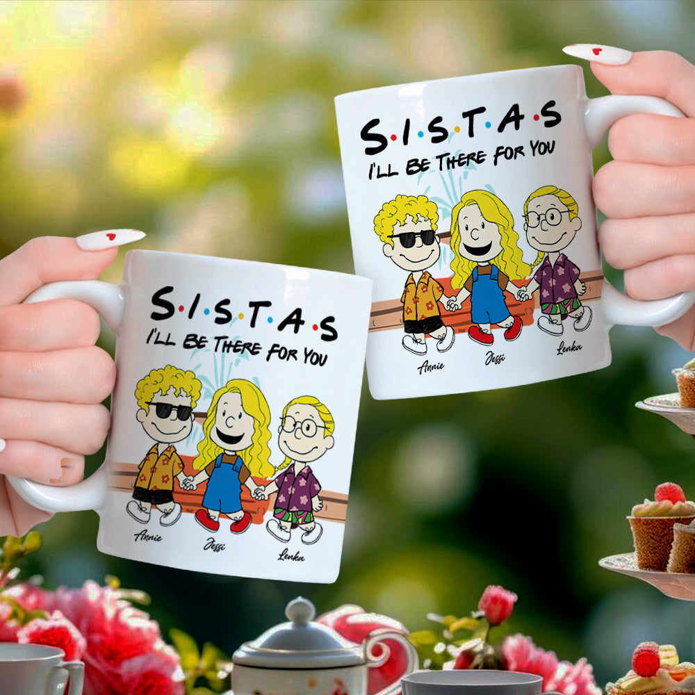 Personalized Friends Coffee Mug - I'll Be There For You Coffee Mug PopCulturePrints