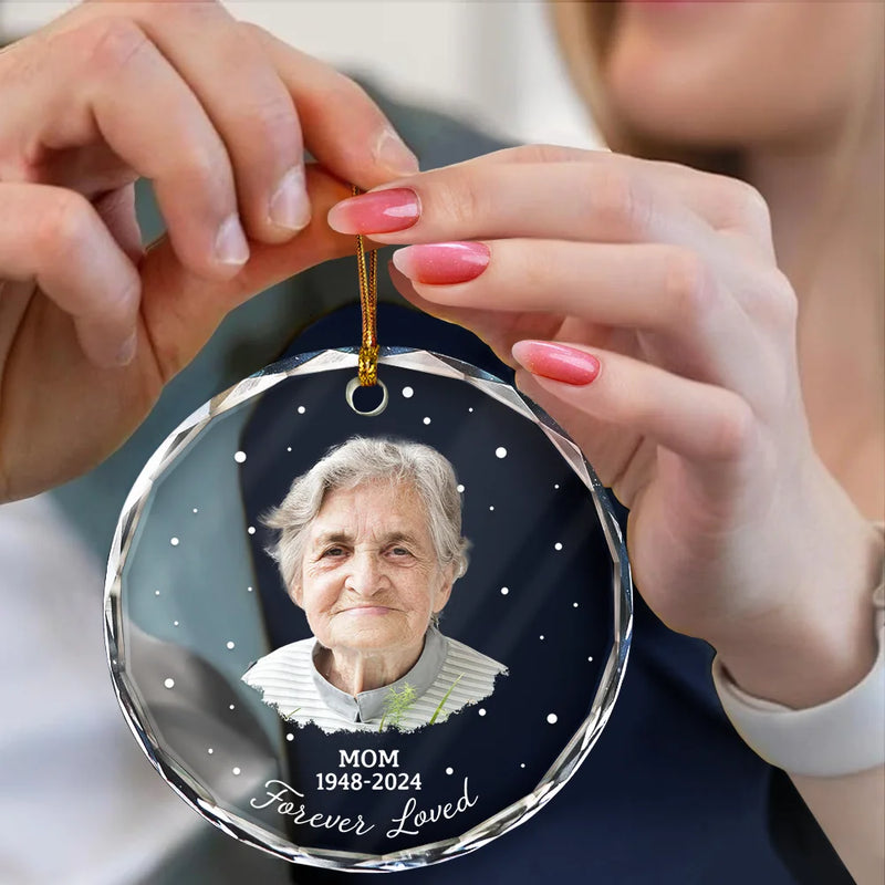 Personalized Memorial Ornament for Dad - Heartfelt Remembrance Gift Ornament MagicInPrints