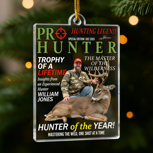 Personalized Hunting Legend Ornament for Hunters - Special Edition Gift Ornament MagicInPrints