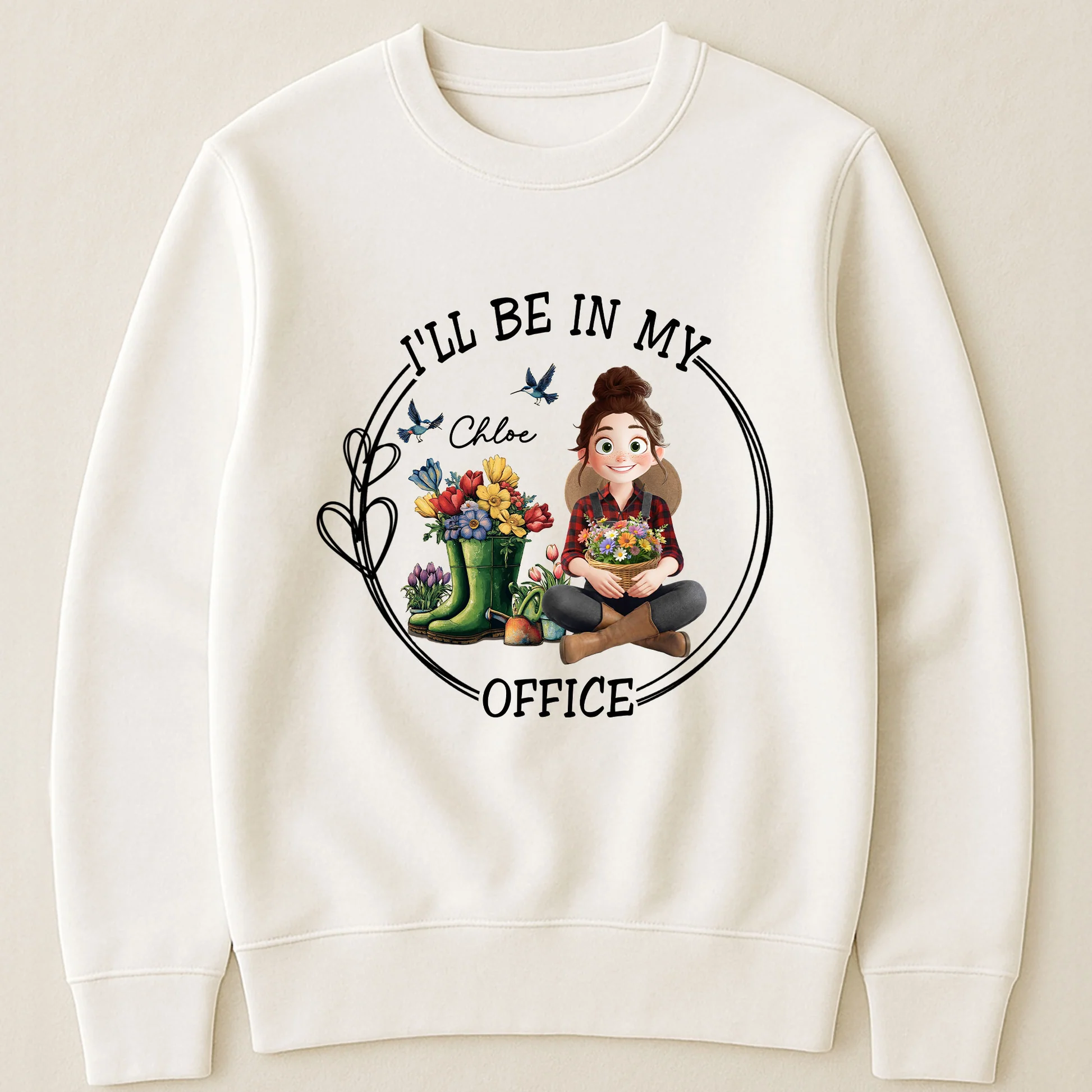 Personalized Gardening T-Shirt for Women - Funny Floral Design for Garden Lovers Cloth MagicInPrints