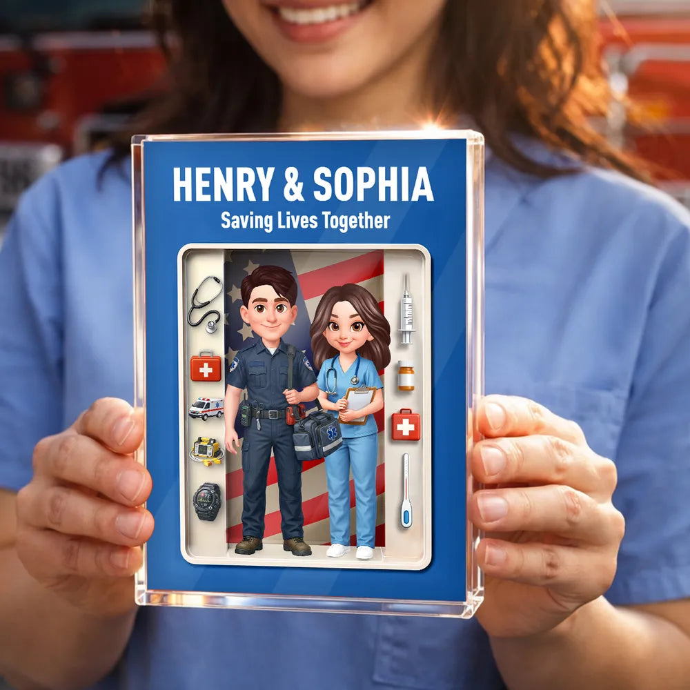 Custom Acrylic Block for Medical Professionals - Celebrating Healthcare Heroes Plaque MagicInPrints