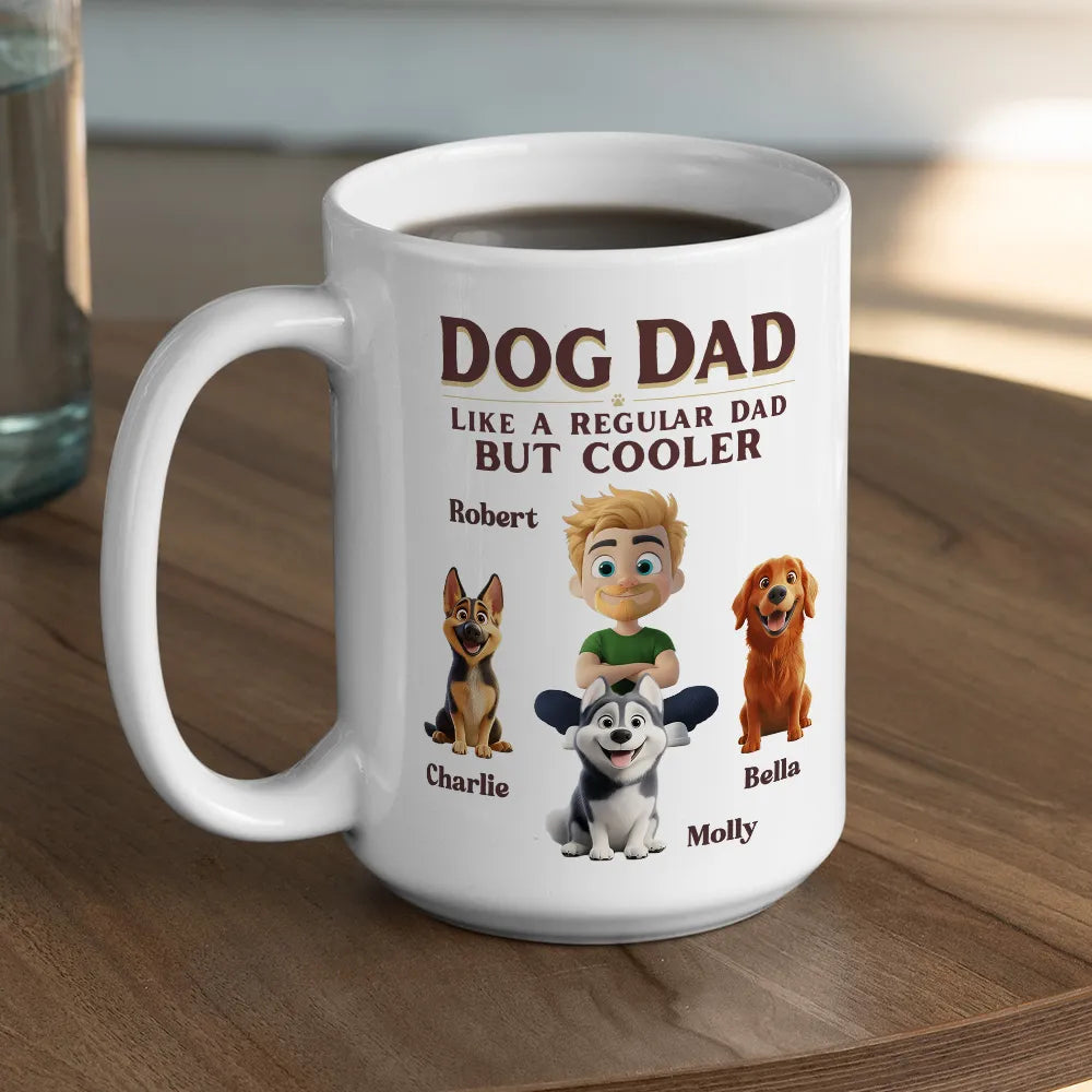 Personalized Dog Mom Coffee Mug for Pet Owners - Fun Gift for Dog Lovers Cup MagicInPrints