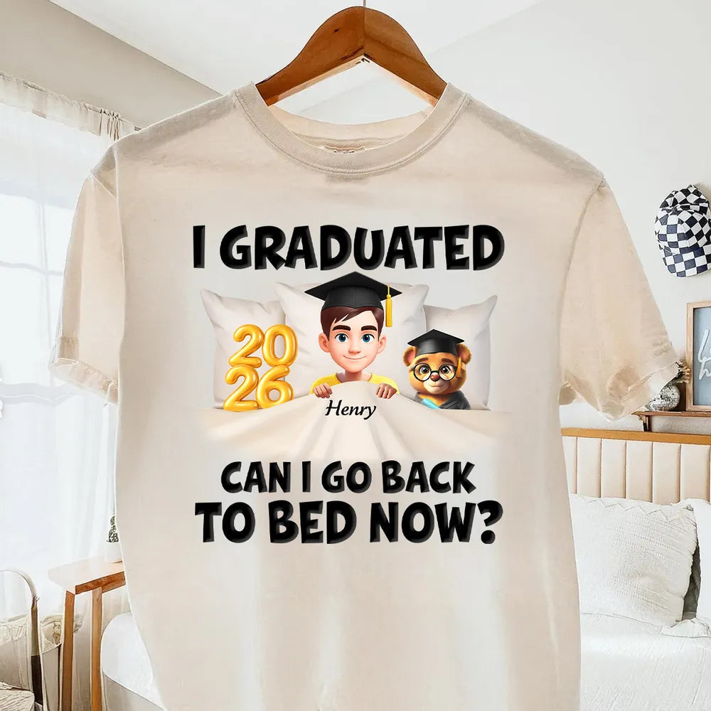 Personalized Graduation Sweatshirt for Graduates - Class of 2026 Humor Cloth MagicInPrints