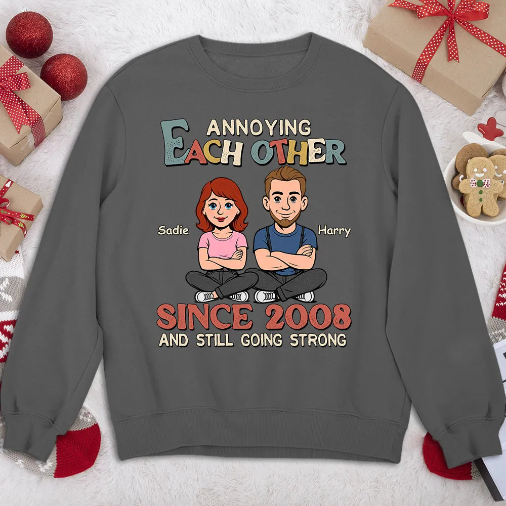 Personalized Anniversary T-Shirt for Couples - Funny Gift Since 1989 Cloth MagicInPrints