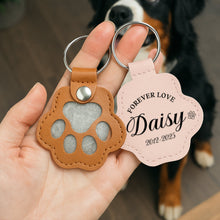 Load image into Gallery viewer, Forever Love: Personalized Pet Fur Storage Keychain - A Meaningful Memorial Gift for Pet Lovers Keychains PopCulturePrints
