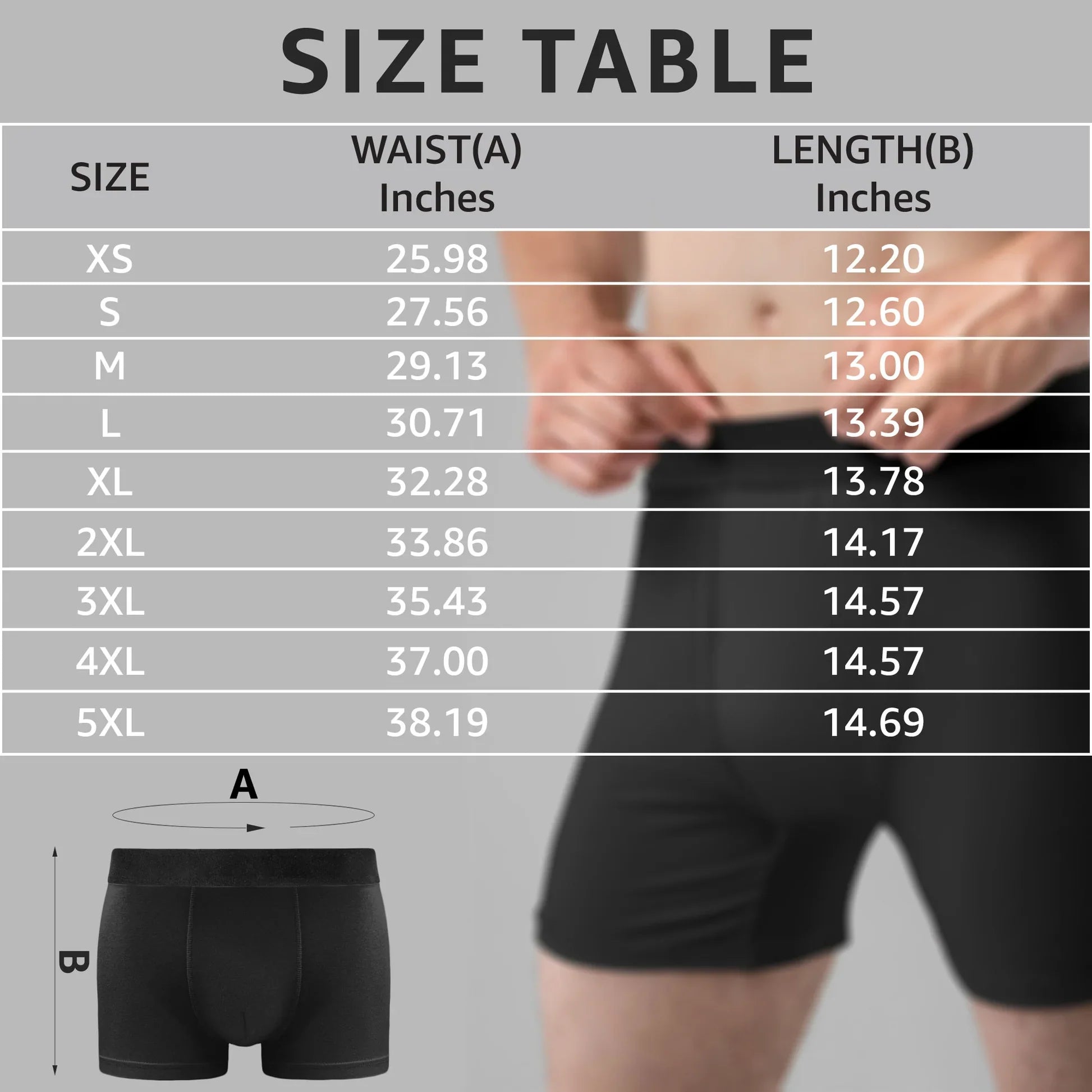 Personalized Boxer Briefs for Couples with Custom Cartoon Design - Valentine's Day Gift Underwear MagicInPrints