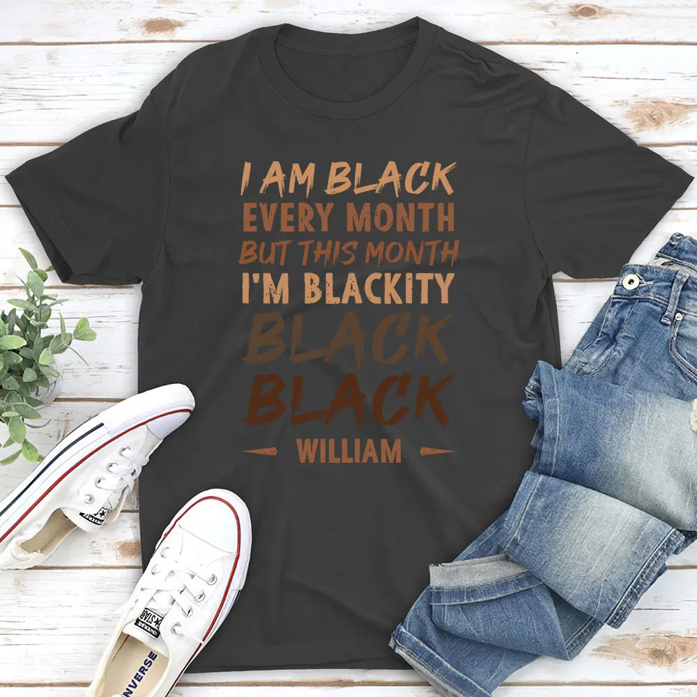 Personalized Black History Month T-Shirt for Adults - Celebratory Design Cloth MagicInPrints