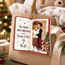 Load image into Gallery viewer, Personalized Acrylic Ornament New Parents First Christmas Keepsake
