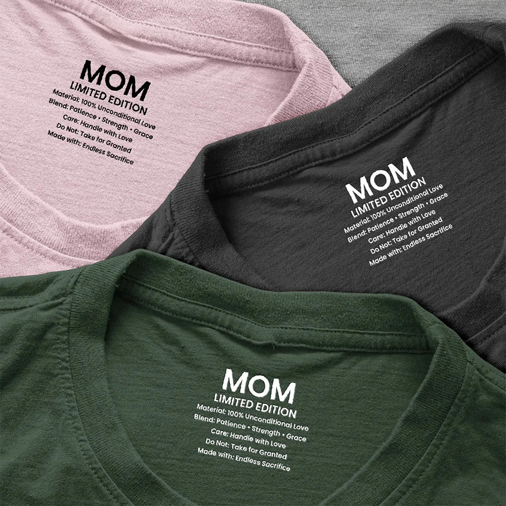 Custom Mom T-Shirt for Mother's Day - Limited Edition Gift Cloth MagicInPrints