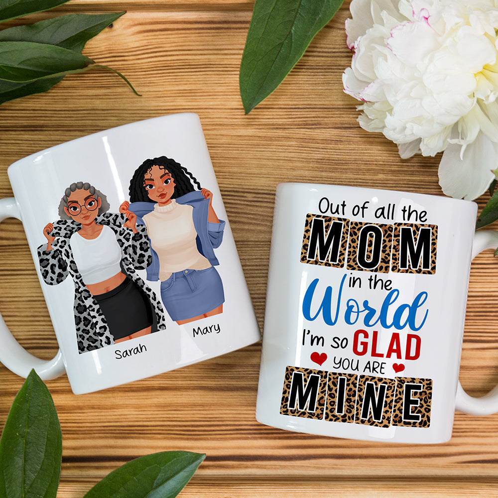 Personalized Mom Coffee Mug - Unique Gift for Mom Coffee Mug PopCulturePrints