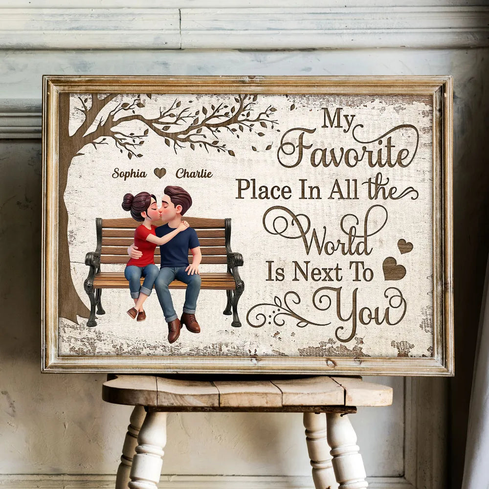 Personalized Romantic Wall Art for Couples - Sentimental Home Decor Poster or Canvas MagicInPrints