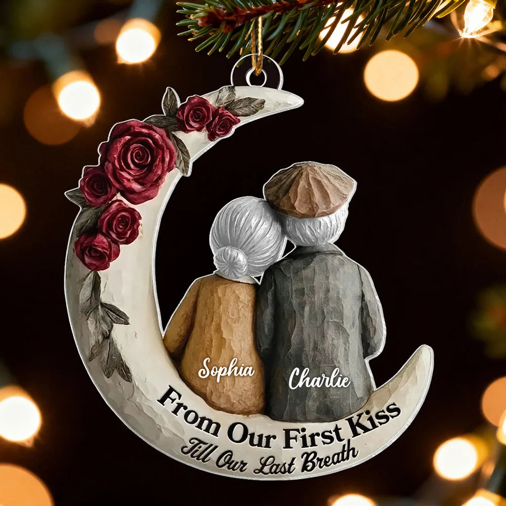 Personalized Couple Ornament for Grandparents - Sentimental Keepsake Gift Ornament MagicInPrints
