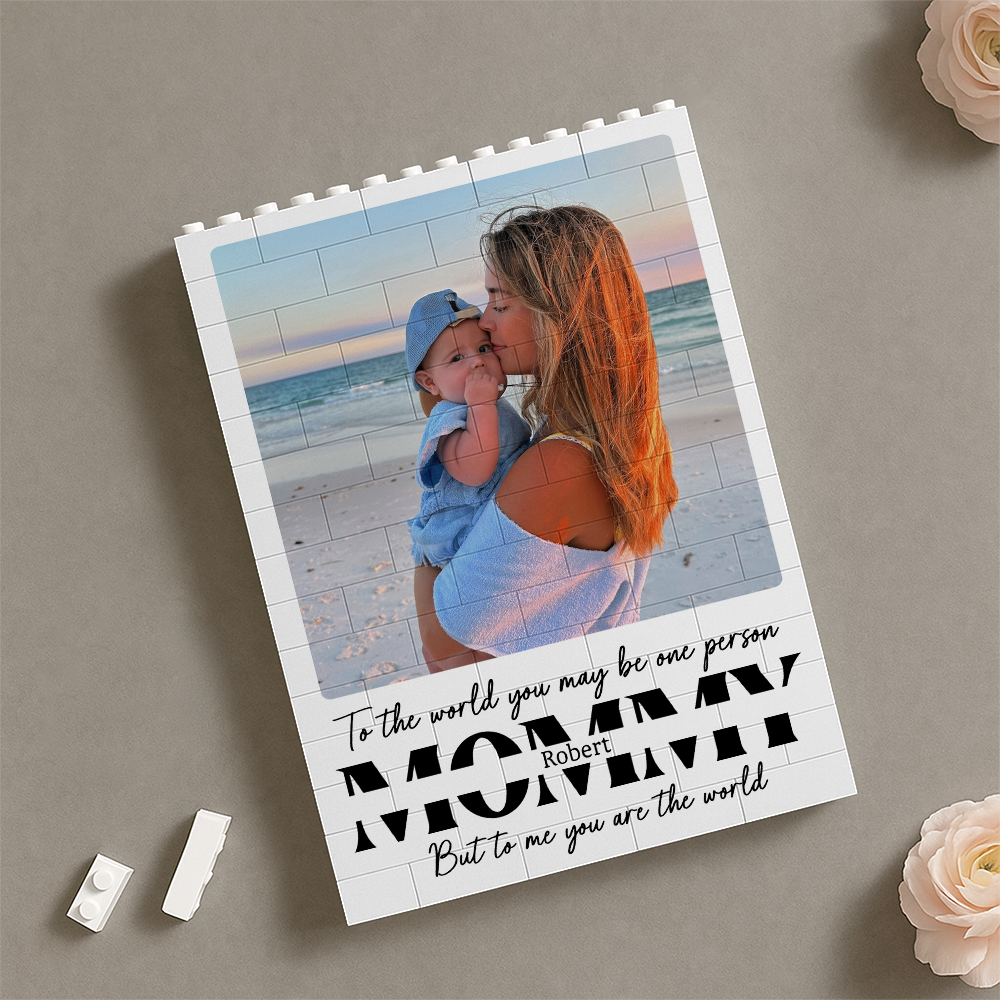Personalized Photo Block for Mom - Sentimental Mother's Day Gift Plaque MagicInPrints