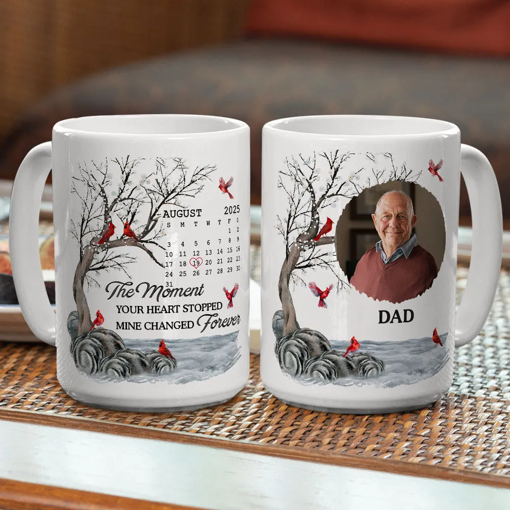 Personalized Memorial Mug for Loved Ones with Photo and Date - Sentimental Gift Cup MagicInPrints