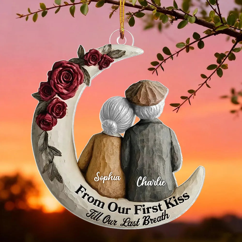 Personalized Couple Ornament for Grandparents - Sentimental Keepsake Gift Ornament MagicInPrints