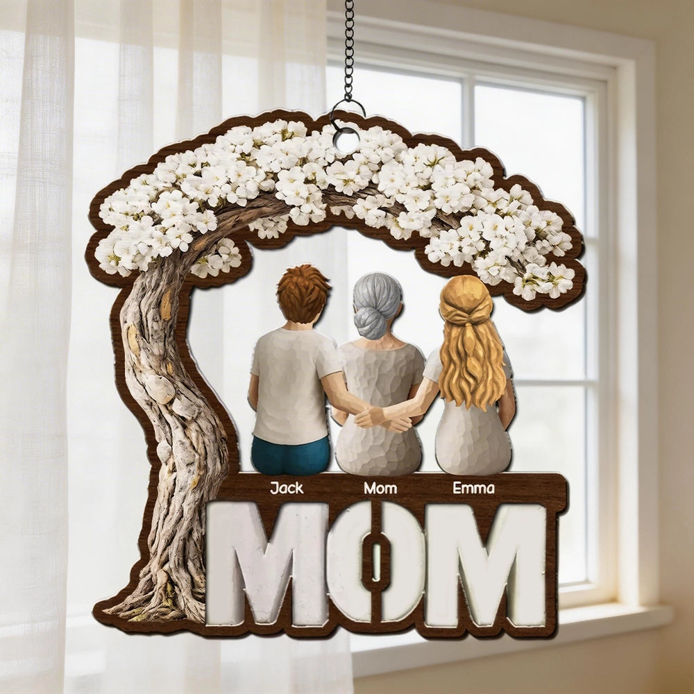 Personalized Family Tree Ornament for Mom - Mother's Day Gift Ornament MagicInPrints