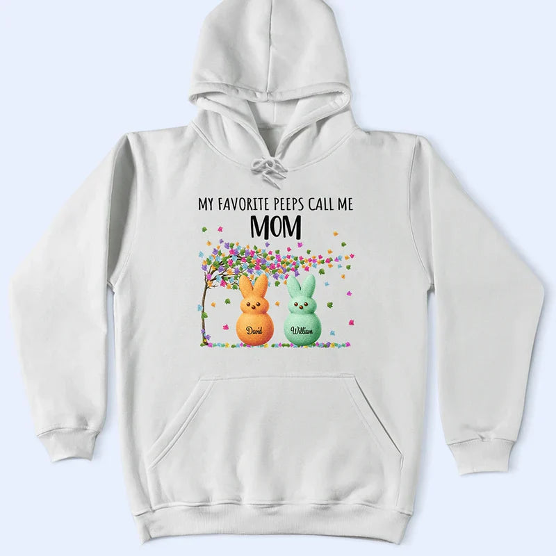 Personalized Grandma T-Shirt for Easter - Custom Family Bunny Design Cloth MagicInPrints