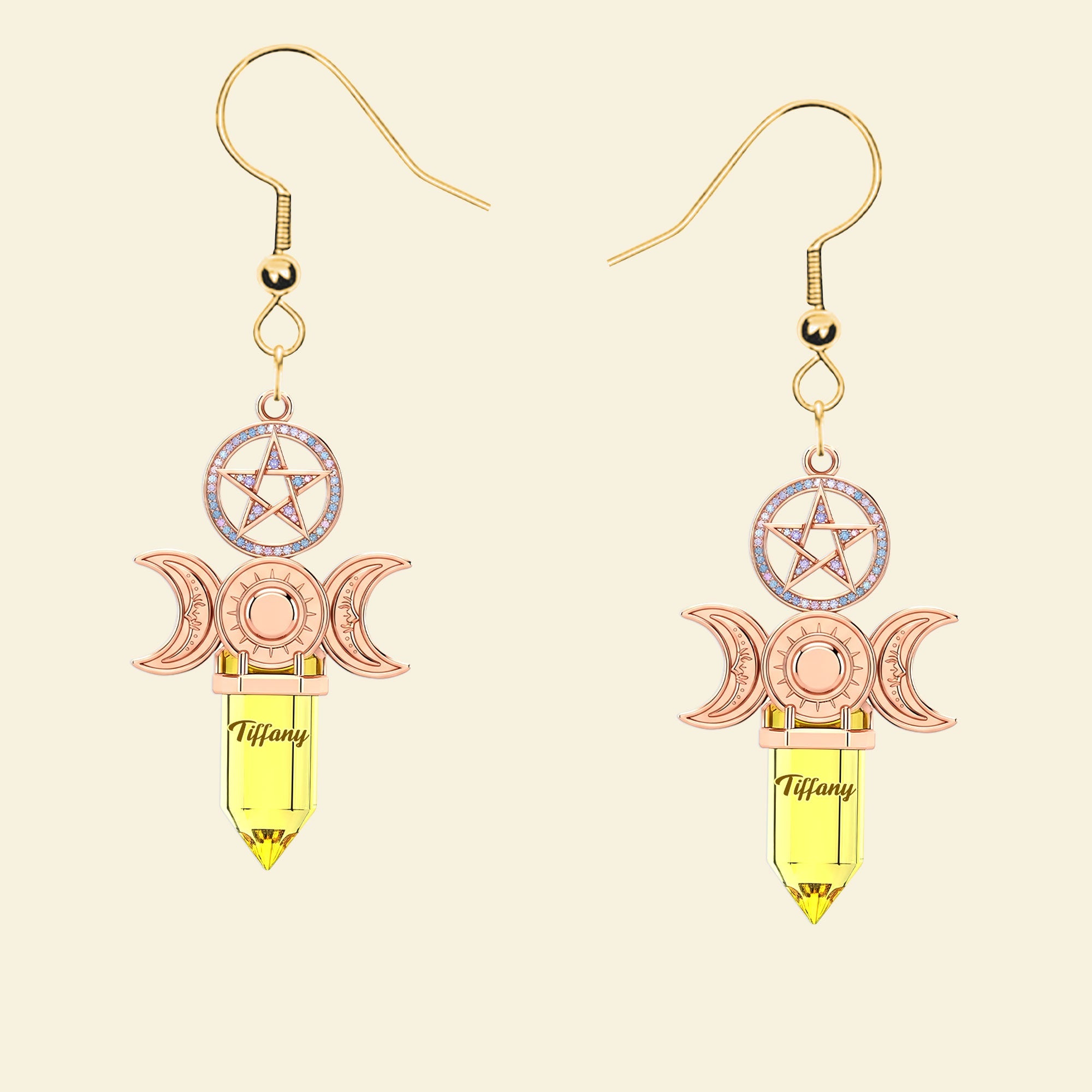 Embrace Your Witchy Side - Witch Acrylic Earrings, Personalized Gifts for Witch Lovers Earrings MagicInPrints