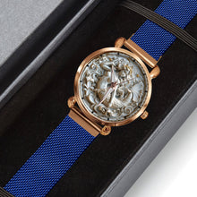 Load image into Gallery viewer, Personalized Astrological Sign Quartz Watch for Astrology Lovers - A Timeless Gift for Each Zodiac Quartz Watch MagicInPrints
