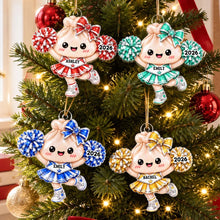 Load image into Gallery viewer, Personalized Cheerleader Acrylic Ornament Custom Gift for Daughter
