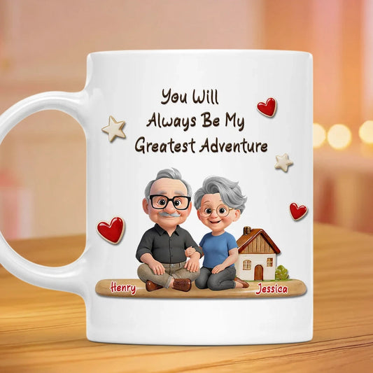 Personalized Couple Mug for Grandparents - Sentimental Gift for Anniversary Cup MagicInPrints