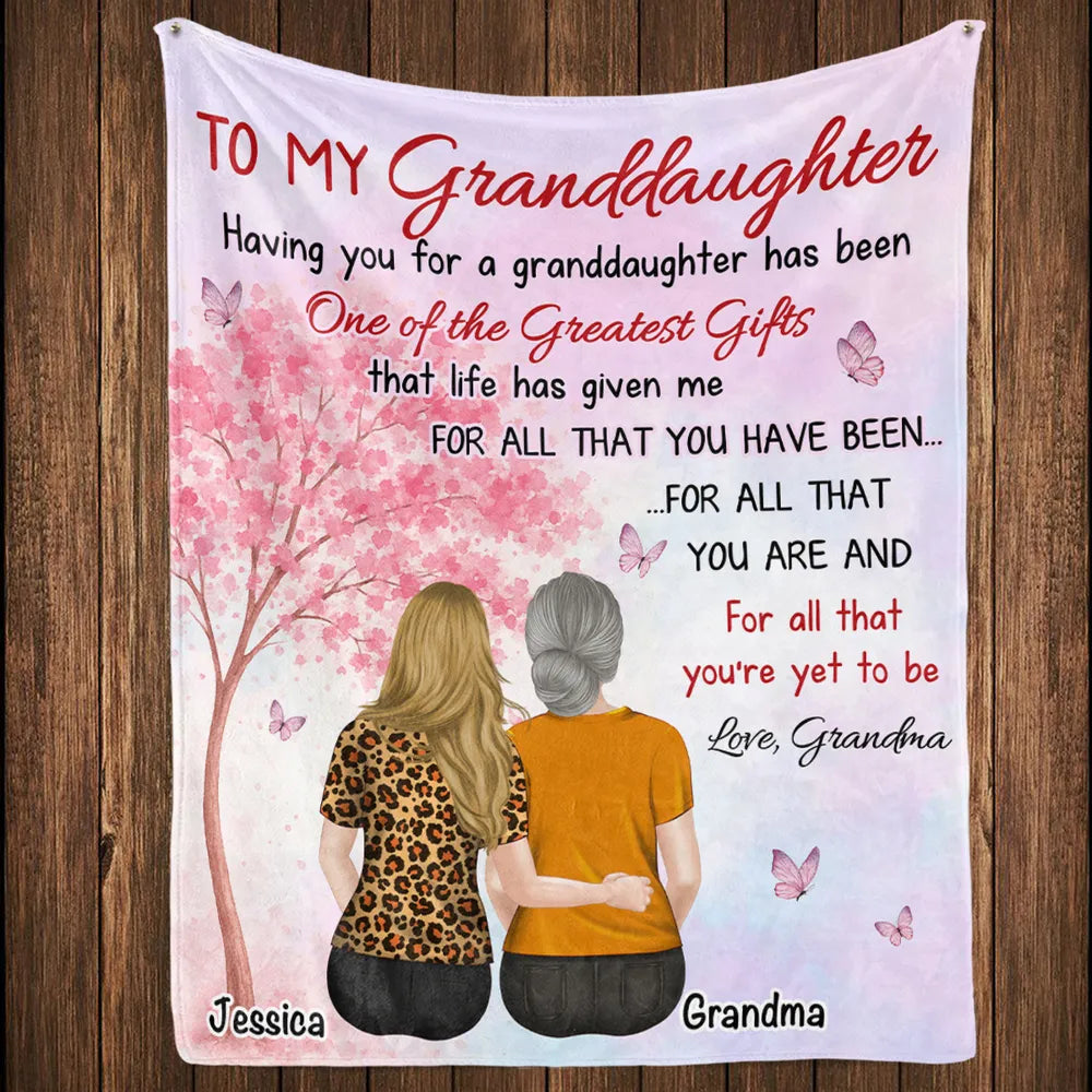 Personalized Fleece Blanket for Daughter - Heartfelt Gift from Mom Blanket MagicInPrints