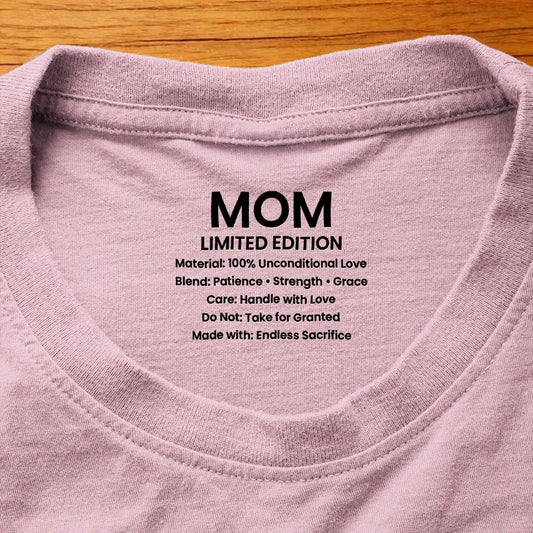 Custom Mom T-Shirt for Mother's Day - Limited Edition Gift Cloth MagicInPrints