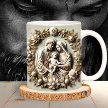 Load image into Gallery viewer, Divine Family Edge To Edge Mug - Perfect Gift for Jesus Lovers Coffee Mug PopCulturePrints
