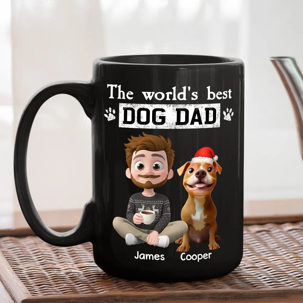 Personalized Dog Dad Coffee Mug for Pet Lovers - Perfect Gift for Dog Owners Cup MagicInPrints