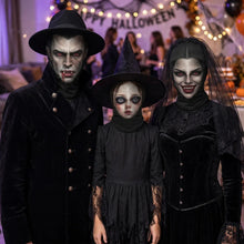 Load image into Gallery viewer, Personalized Mesh Print Balaclava Hat Custom Spooky Face for Halloween Family Party
