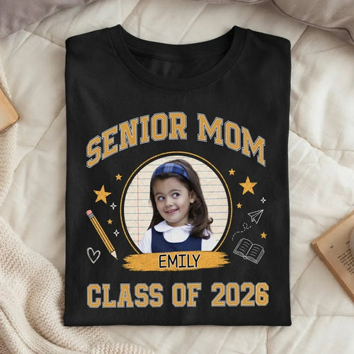 Personalized Classic Tee Graduation Gift for Mom | School Pride