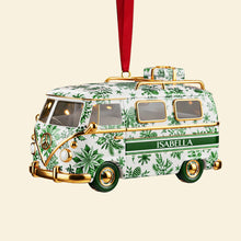 Load image into Gallery viewer, &quot;Celebrate the Season with a Personal Touch - Personalized Camper Van Acrylic Ornament for Everyone!&quot; Ornament MagicInPrints
