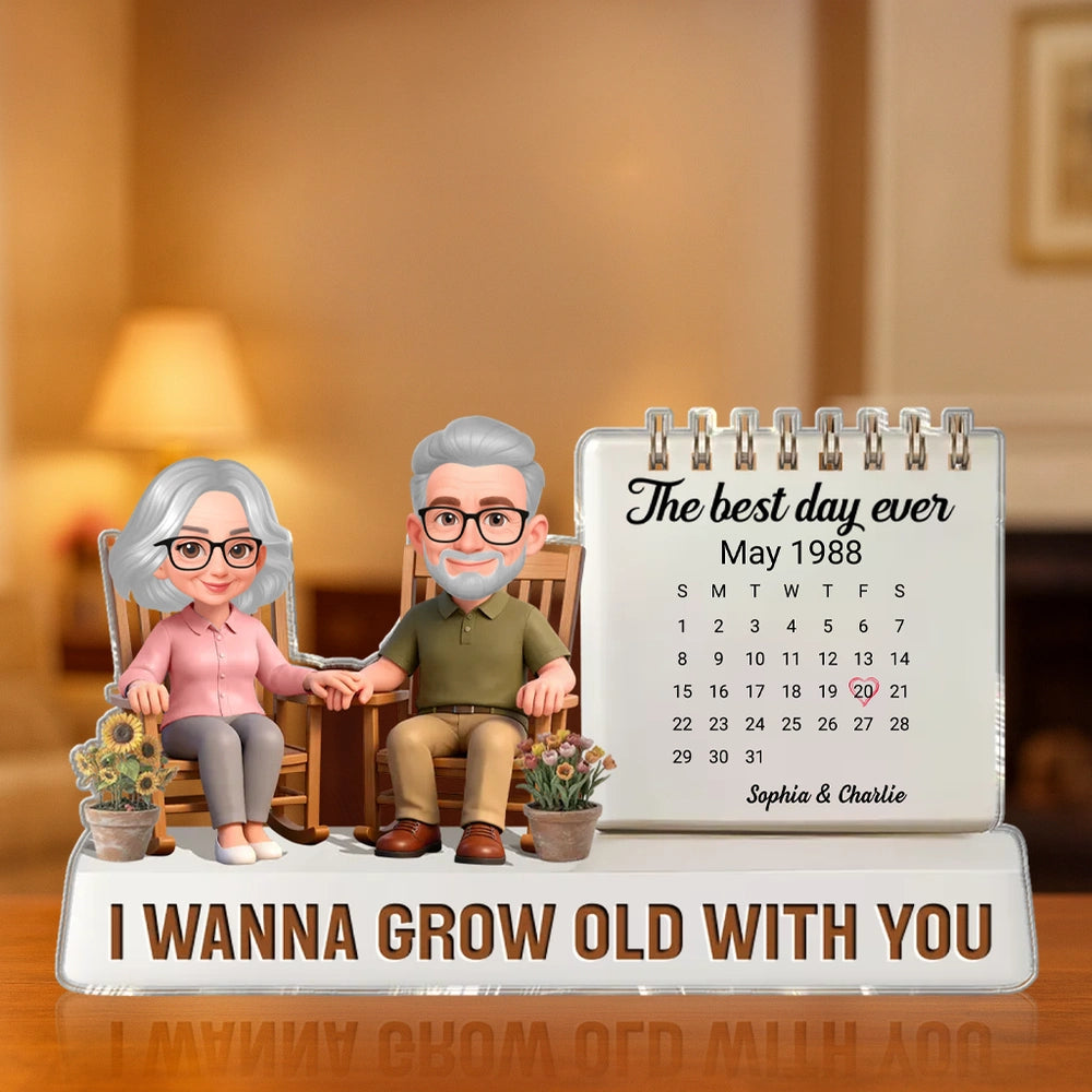 Personalized Anniversary Figurine for Couples - Sentimental Keepsake Gift Plaque MagicInPrints