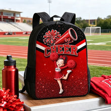 Load image into Gallery viewer, Personalized Kids School Backpack Cheerleader Gift for Girls
