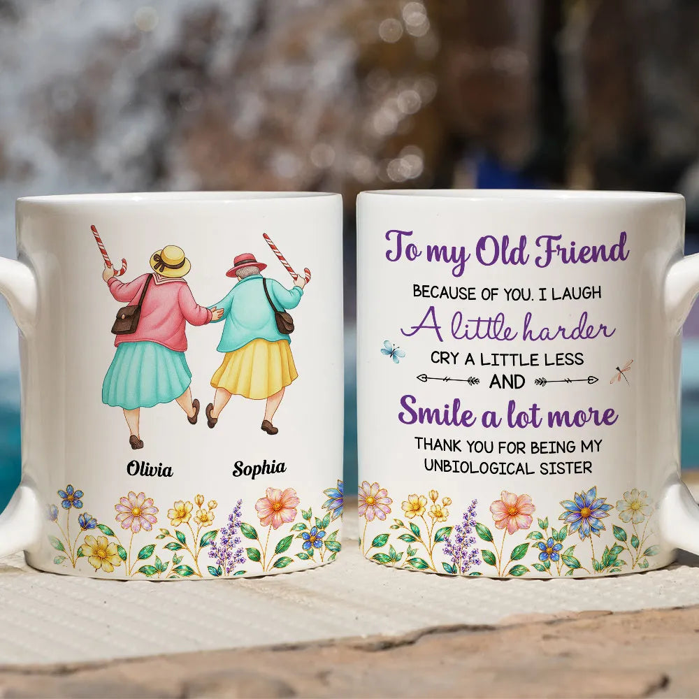 Personalized Friendship Mug for Sisters - Sentimental Gift for Best Friend Cup MagicInPrints