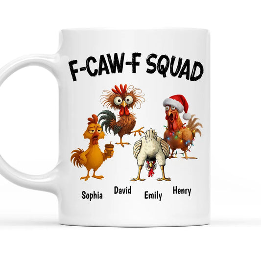 Personalized Funny Chicken Mug for Friends - Holiday Gift Cup MagicInPrints