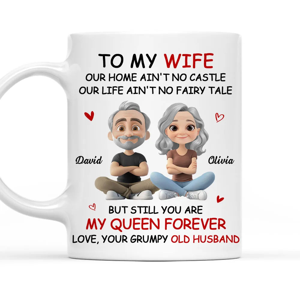 Personalized Wife Mug for Couples - Funny Anniversary Gift Cup MagicInPrints
