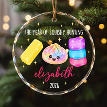 Load image into Gallery viewer, Personalized Colorful Squishy Crystal Ornament Gift for Kids
