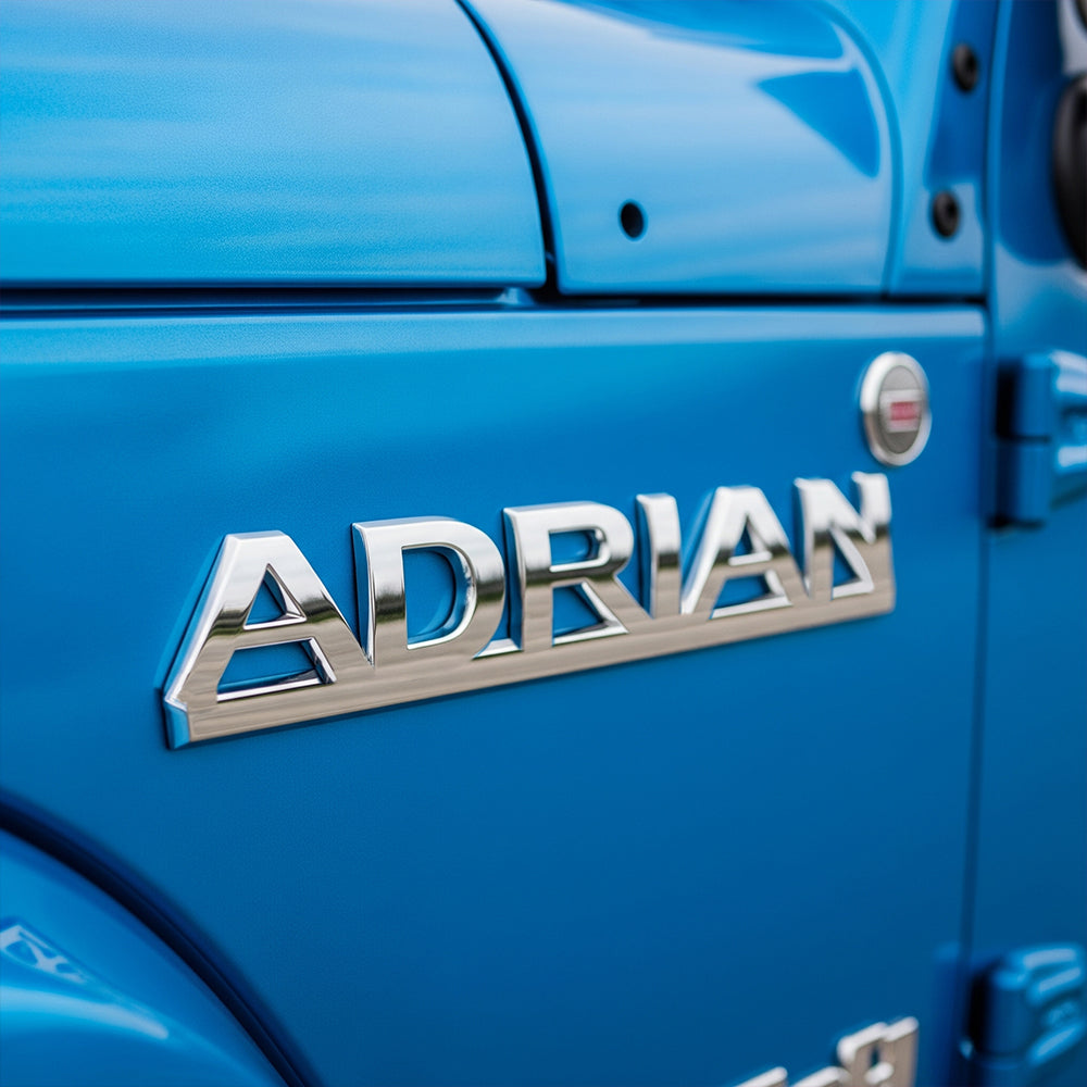 Car 3D Letters Name Custom Metal Emblems With Double-sided Adhesive Tape Emblems MagicInPrints