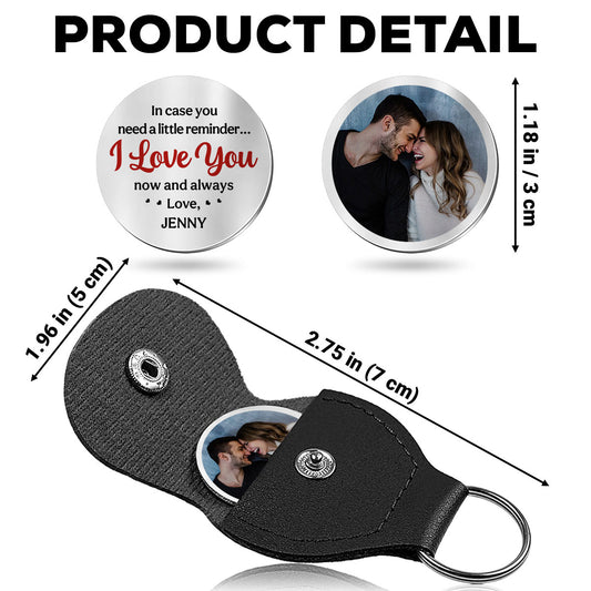 Personalized Photo Keychain for Couples - Romantic Gift Keychain MagicInPrints
