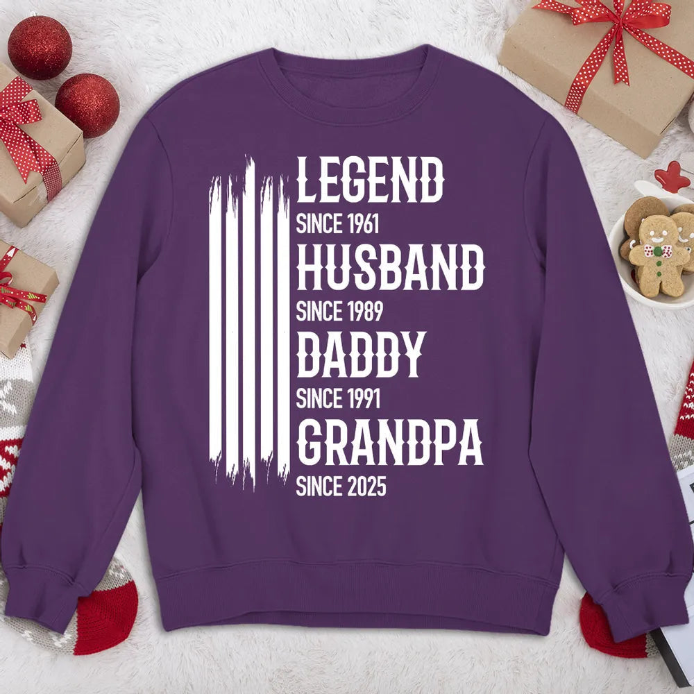 Personalized Family Generations T-Shirt for Men - Father's Day Gift Cloth MagicInPrints
