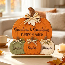 Load image into Gallery viewer, Personalized Wooden Plaque Keepsake for Grandma &amp; Grandpa

