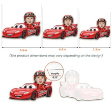 Load image into Gallery viewer, Personalized Cartoon Car Acrylic Magnet Gift for Kids
