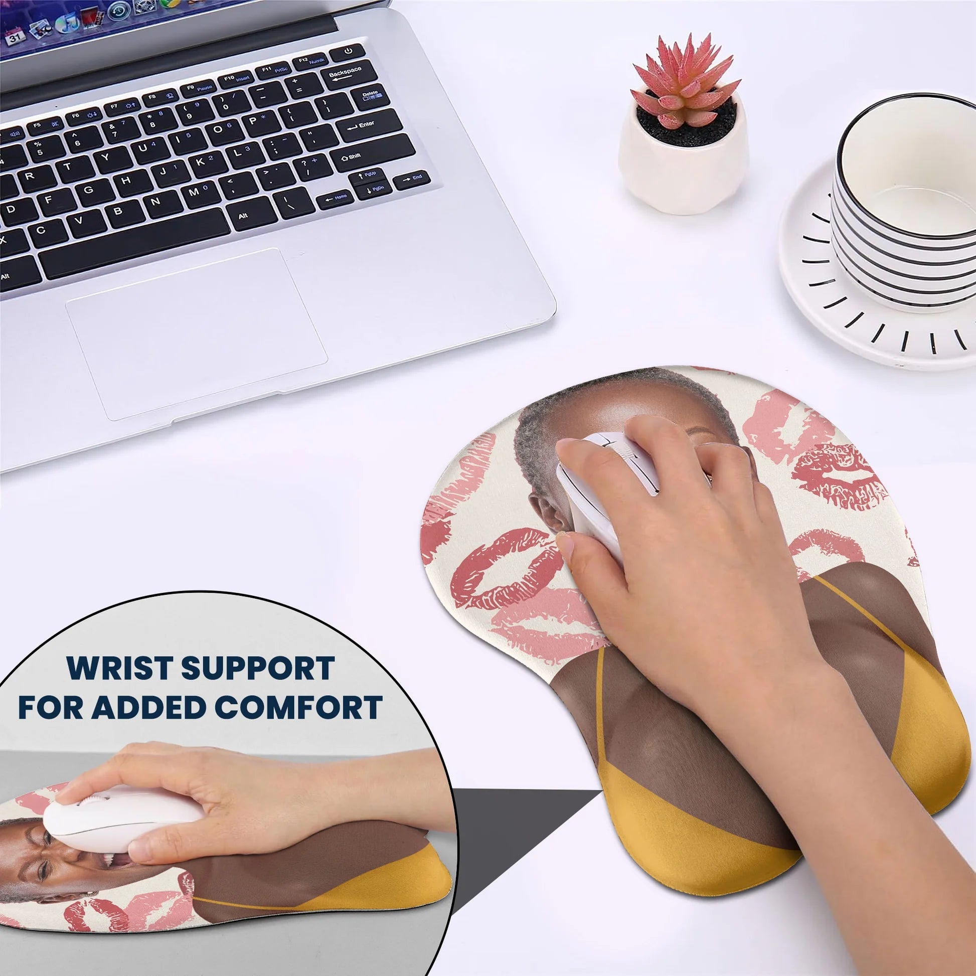 Custom Ergonomic Mouse Pad for Office - Fun Gift for Coworkers Office Products MagicInPrints