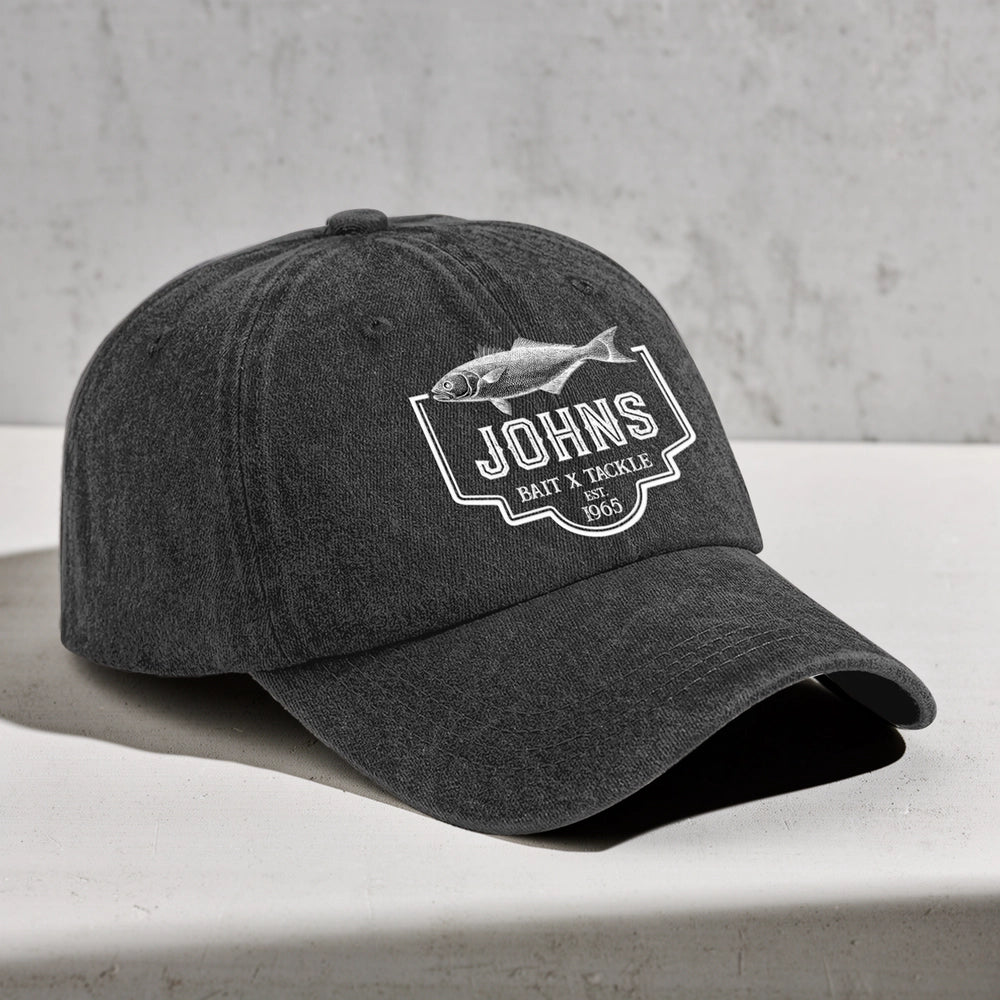 Custom Fishing Cap for Anglers with Fish Design - Outdoor Sports Gear Hat MagicInPrints