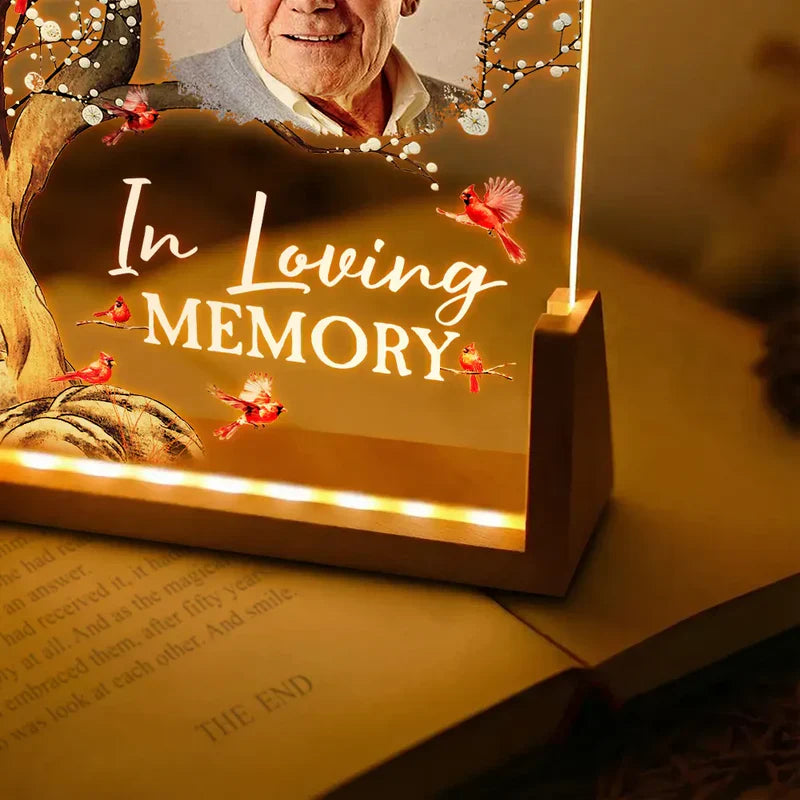 Personalized Memorial Acrylic Photo Frame for Loved Ones - Sentimental Gift Plaque MagicInPrints