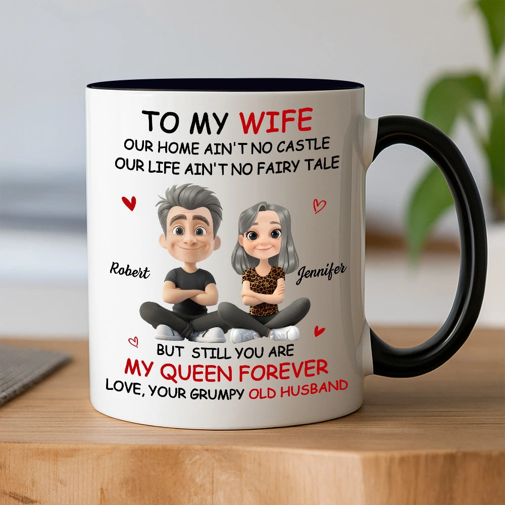 Personalized Wife Mug for Couples - Funny Anniversary Gift Cup MagicInPrints