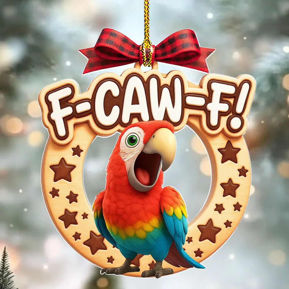 Funny Chicken Christmas Ornament for Adults - Humorous Holiday Decor Ornament MagicInPrints